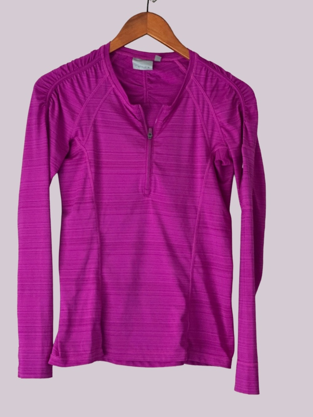 Athleta Fitness Top In Beautiful Magenta